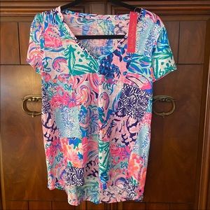 Net Lilly Pulitzer Etta top
